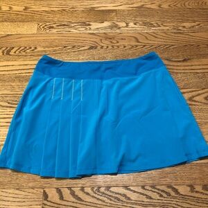 Athleta Second Wind Skort Teal Running Tennis